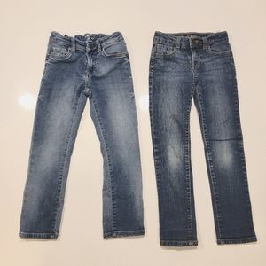 Girls 6/6X Lucky Brand & 7 For All Mankind Jeans